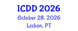 International Conference on Disability and Diversity (ICDD) October 28, 2026 - Lisbon, Portugal International Conference on Disability and Diversity (ICDD) October 28, 2026 - Lisbon, Portugal