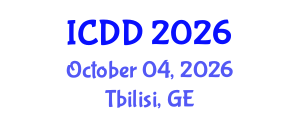 International Conference on Disability and Diversity (ICDD) October 04, 2026 - Tbilisi, Georgia