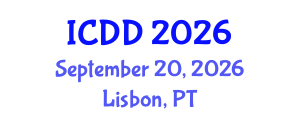 International Conference on Disability and Diversity (ICDD) September 20, 2026 - Lisbon, Portugal International Conference on Disability and Diversity (ICDD) September 20, 2026 - Lisbon, Portugal