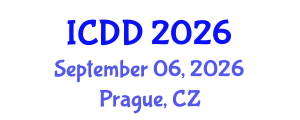 International Conference on Disability and Diversity (ICDD) September 06, 2026 - Prague, Czechia International Conference on Disability and Diversity (ICDD) September 06, 2026 - Prague, Czechia