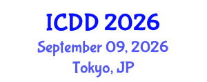 International Conference on Disability and Diversity (ICDD) September 09, 2026 - Tokyo, Japan International Conference on Disability and Diversity (ICDD) September 09, 2026 - Tokyo, Japan