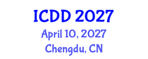 International Conference on Disability and Diversity (ICDD) April 10, 2027 - Chengdu, China