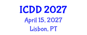 International Conference on Disability and Diversity (ICDD) April 15, 2027 - Lisbon, Portugal International Conference on Disability and Diversity (ICDD) April 15, 2027 - Lisbon, Portugal