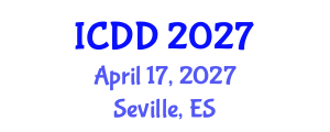 International Conference on Disability and Diversity (ICDD) April 17, 2027 - Seville, Spain International Conference on Disability and Diversity (ICDD) April 17, 2027 - Seville, Spain