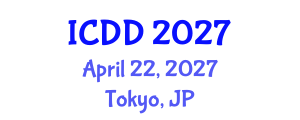 International Conference on Disability and Diversity (ICDD) April 22, 2027 - Tokyo, Japan International Conference on Disability and Diversity (ICDD) April 22, 2027 - Tokyo, Japan