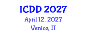 International Conference on Disability and Diversity (ICDD) April 12, 2027 - Venice, Italy International Conference on Disability and Diversity (ICDD) April 12, 2027 - Venice, Italy