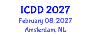International Conference on Disability and Diversity (ICDD) February 08, 2027 - Amsterdam, Netherlands