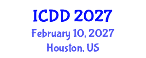 International Conference on Disability and Diversity (ICDD) February 10, 2027 - Houston, United States International Conference on Disability and Diversity (ICDD) February 10, 2027 - Houston, United States