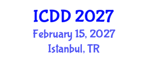 International Conference on Disability and Diversity (ICDD) February 15, 2027 - Istanbul, Turkey International Conference on Disability and Diversity (ICDD) February 15, 2027 - Istanbul, Turkey