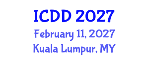 International Conference on Disability and Diversity (ICDD) February 11, 2027 - Kuala Lumpur, Malaysia International Conference on Disability and Diversity (ICDD) February 11, 2027 - Kuala Lumpur, Malaysia