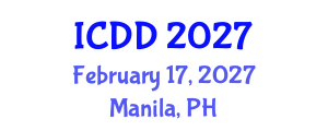 International Conference on Disability and Diversity (ICDD) February 17, 2027 - Manila, Philippines