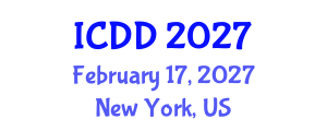 International Conference on Disability and Diversity (ICDD) February 17, 2027 - New York, United States