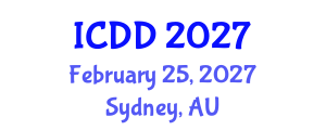 International Conference on Disability and Diversity (ICDD) February 25, 2027 - Sydney, Australia International Conference on Disability and Diversity (ICDD) February 25, 2027 - Sydney, Australia