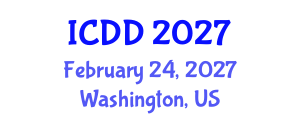 International Conference on Disability and Diversity (ICDD) February 24, 2027 - Washington, United States