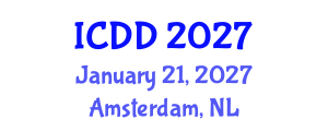 International Conference on Disability and Diversity (ICDD) January 21, 2027 - Amsterdam, Netherlands
