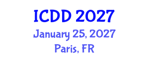 International Conference on Disability and Diversity (ICDD) January 25, 2027 - Paris, France International Conference on Disability and Diversity (ICDD) January 25, 2027 - Paris, France