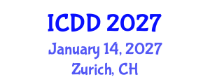 International Conference on Disability and Diversity (ICDD) January 14, 2027 - Zurich, Switzerland International Conference on Disability and Diversity (ICDD) January 14, 2027 - Zurich, Switzerland