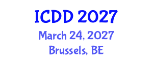 International Conference on Disability and Diversity (ICDD) March 24, 2027 - Brussels, Belgium International Conference on Disability and Diversity (ICDD) March 24, 2027 - Brussels, Belgium