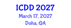 International Conference on Disability and Diversity (ICDD) March 17, 2027 - Doha, Qatar International Conference on Disability and Diversity (ICDD) March 17, 2027 - Doha, Qatar