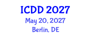 International Conference on Disability and Diversity (ICDD) May 20, 2027 - Berlin, Germany International Conference on Disability and Diversity (ICDD) May 20, 2027 - Berlin, Germany