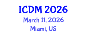 International Conference on Disability and Media (ICDM) March 11, 2026 - Miami, United States