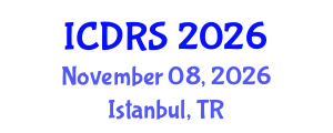 International Conference on Disability and Rehabilitation Sciences (ICDRS) November 08, 2026 - Istanbul, Turkey