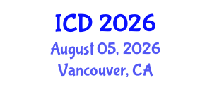 International Conference on Disability (ICD) August 05, 2026 - Vancouver, Canada