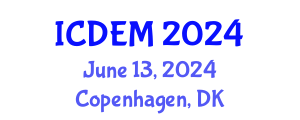 International Conference on Disaster and Emergency Management (ICDEM) June 13, 2024 - Copenhagen, Denmark