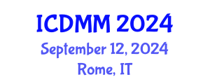 International Conference on Disaster and Military Medicine (ICDMM) September 12, 2024 - Rome, Italy