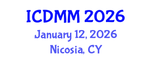 International Conference on Disaster and Military Medicine (ICDMM) January 12, 2026 - Nicosia, Cyprus International Conference on Disaster and Military Medicine (ICDMM) January 12, 2026 - Nicosia, Cyprus