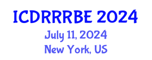 International Conference on Disaster Resilience and Risk Reduction for Built Environment (ICDRRRBE) July 11, 2024 - New York, United States