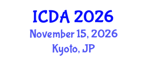 International Conference on Discourse Analysis (ICDA) November 15, 2026 - Kyoto, Japan International Conference on Discourse Analysis (ICDA) November 15, 2026 - Kyoto, Japan