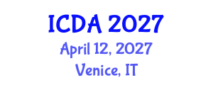 International Conference on Discourse Analysis (ICDA) April 12, 2027 - Venice, Italy International Conference on Discourse Analysis (ICDA) April 12, 2027 - Venice, Italy