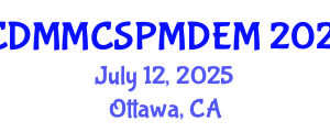 International Conference on Discrete Multiphysics, Modelling Complex Systems with Particle Methods and Discrete Element Method (ICDMMCSPMDEM) July 12, 2025 - Ottawa, Canada