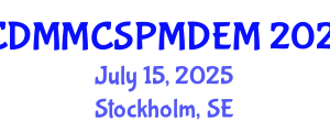 International Conference on Discrete Multiphysics, Modelling Complex Systems with Particle Methods and Discrete Element Method (ICDMMCSPMDEM) July 15, 2025 - Stockholm, Sweden