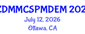 International Conference on Discrete Multiphysics, Modelling Complex Systems with Particle Methods and Discrete Element Method (ICDMMCSPMDEM) July 12, 2026 - Ottawa, Canada