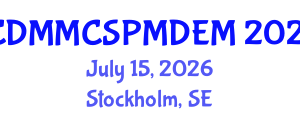 International Conference on Discrete Multiphysics, Modelling Complex Systems with Particle Methods and Discrete Element Method (ICDMMCSPMDEM) July 15, 2026 - Stockholm, Sweden