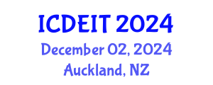International Conference on Distance Education and Instructional Technology (ICDEIT) December 02, 2024 - Auckland, New Zealand