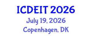 International Conference on Distance Education and Instructional Technology (ICDEIT) July 19, 2026 - Copenhagen, Denmark