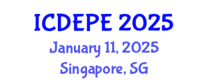 International Conference on Distance Education and Primary Education (ICDEPE) January 11, 2025 - Singapore, Singapore
