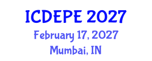 International Conference on Distance Education and Primary Education (ICDEPE) February 17, 2027 - Mumbai, India International Conference on Distance Education and Primary Education (ICDEPE) February 17, 2027 - Mumbai, India