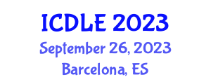 International Conference on Distance Learning and Education (ICDLE) September 26, 2023 - Barcelona, Spain