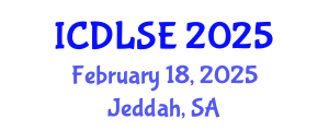 International Conference on Distance Learning and Special Education (ICDLSE) February 18, 2025 - Jeddah, Saudi Arabia