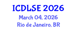 International Conference on Distance Learning and Special Education (ICDLSE) March 04, 2026 - Rio de Janeiro, Brazil