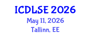International Conference on Distance Learning and Special Education (ICDLSE) May 11, 2026 - Tallinn, Estonia International Conference on Distance Learning and Special Education (ICDLSE) May 11, 2026 - Tallinn, Estonia