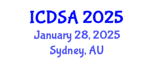 International Conference on Distributed Systems and Applications (ICDSA) January 28, 2025 - Sydney, Australia