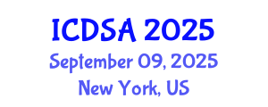 International Conference on Distributed Systems and Applications (ICDSA) September 09, 2025 - New York, United States
