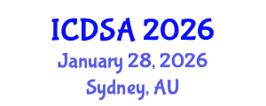 International Conference on Distributed Systems and Applications (ICDSA) January 28, 2026 - Sydney, Australia