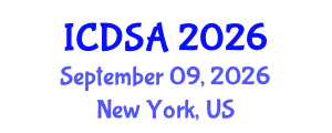 International Conference on Distributed Systems and Applications (ICDSA) September 09, 2026 - New York, United States