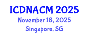 International Conference on DNA and Clinical Microbiology (ICDNACM) November 18, 2025 - Singapore, Singapore